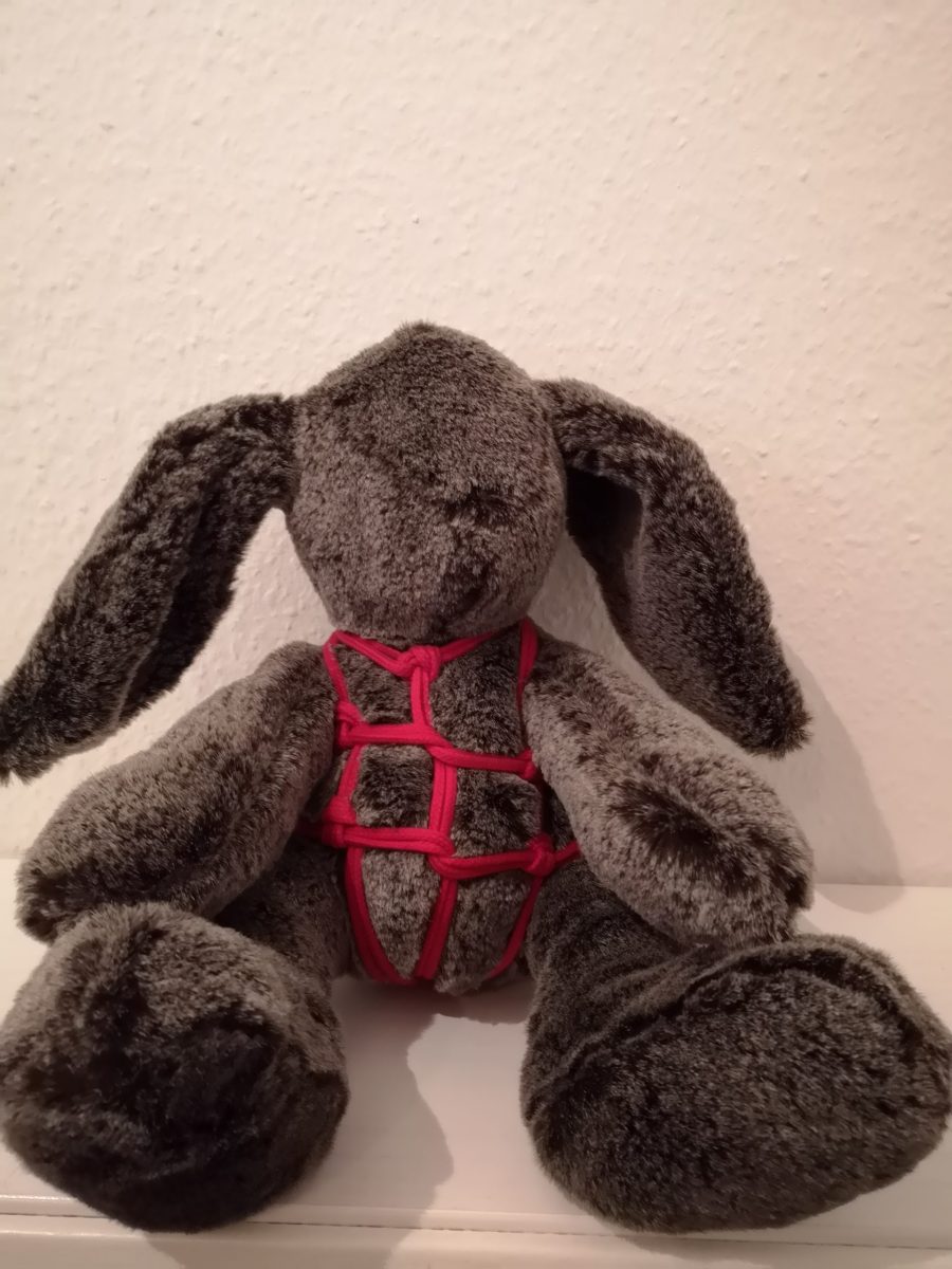 yes it´s very plushy rope bunny